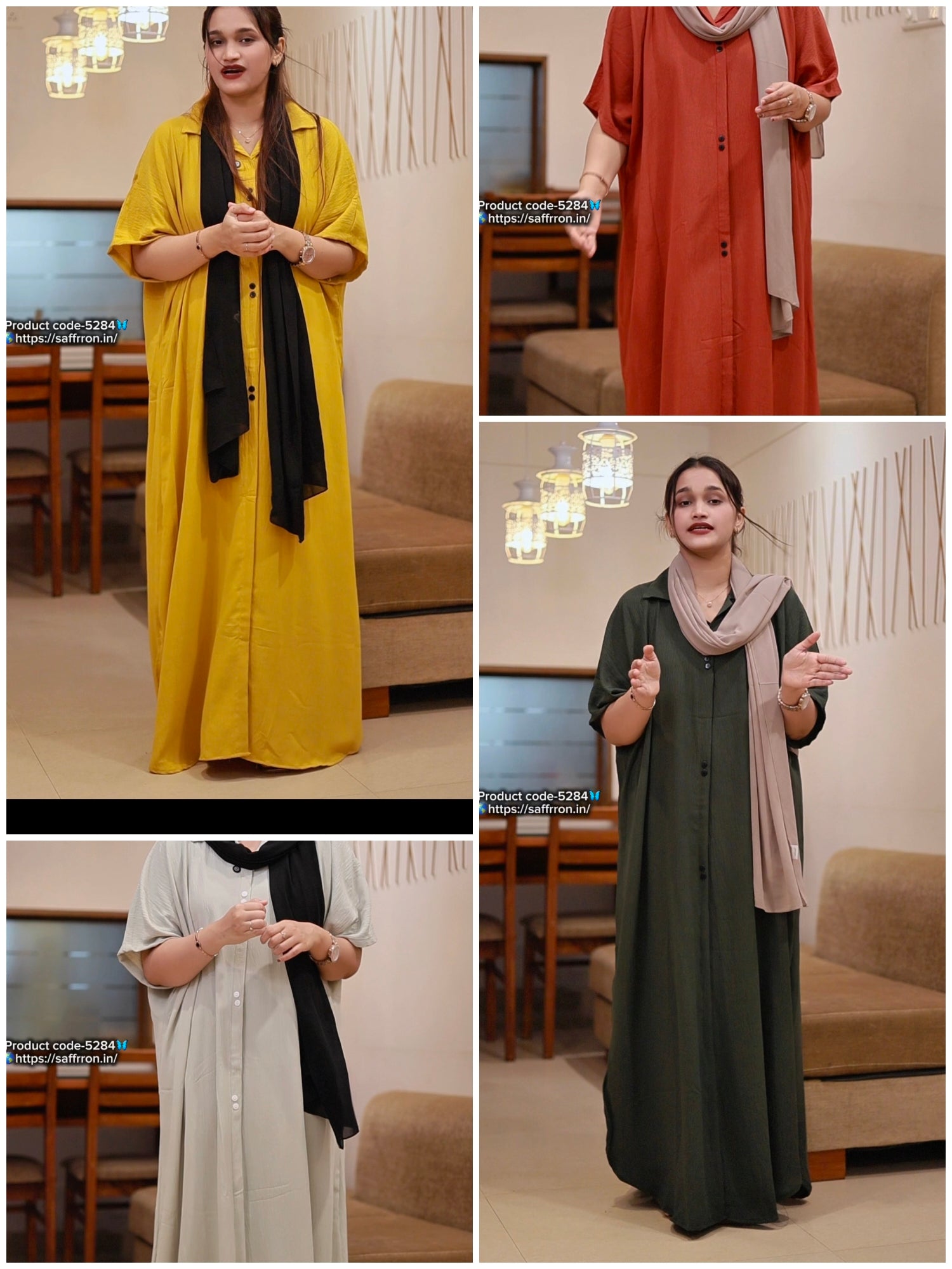 Kafthan gowns